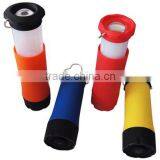 TE044 New Design ABS+rubber 1 Led Retractable Camping Light