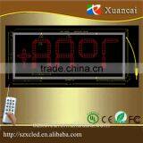 8"10" 12"16"18"20"24"inch Outdoor LED Petrol Gas Price Station /7 Segment Digits LEDTime Temperature Display Sign thumbnail-4