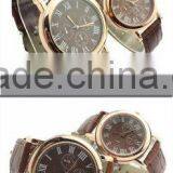 Factory Price Leather Pair Watch With Japan Movt thumbnail-1