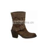 000049 Italy Design Cowhide Leather Ankle Boot From Factory thumbnail-1