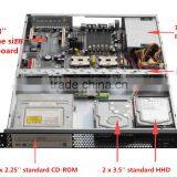 1U Industrial Computer pc Server Chassis With Dedicated 1U Power Supply, ATX Motherboard,CD-ROM thumbnail-2