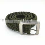 Wholesale Factory Handmade Paracord Belt 550 Survival Outdoor Camping Fits For Different Person Paracord Survival Belt