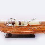 RIVA AQUARAMA SPEED BOAT, WOOD CRAFTS OF VIETNAM - MODEL SHIP HANDMADE thumbnail-1