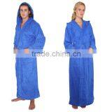 2016 Couples Personalized Heated Brushed Hooded Bathrobes for Wholesale thumbnail-1