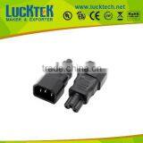 IEC320 C14 TO IEC320 C5 3PIN Micky Female Power Adapter thumbnail-1