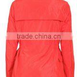 New Design 100% Polyester Waterproof Womens Parka Jakcet in Red Color Quality Choice thumbnail-2