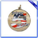 Factory Die Cast Zinc Alloy Gold Enamel Custom Medals