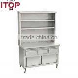 With Drawer and Overshelves Bench Cabinet thumbnail-2