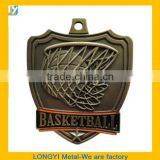 Basketball theme medal/cheap medal and trophy