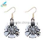 Retro Eardrop Women Earrings Accessories Wholesale Gold-plated Flowers thumbnail-4
