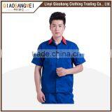 working safety clothes short sleeves anti-static uniform