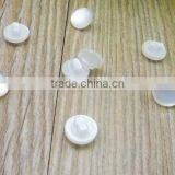 Eco-friendly 16L Pearl Mushroom Shape Button for T-shirt