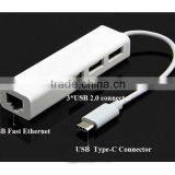 USB-C to 4-Port USB 3.0 Hub for USB Type-C Devices &New Apple Macbook 12" thumbnail-2