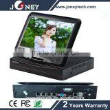 Cloud P2P 4 Channel POE NVR With 10.1 Inch Monitor