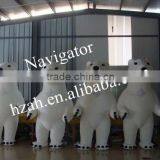 Inflatable Bear Mascot for Christmas Decoration thumbnail-1