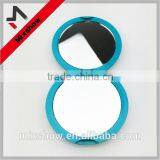 Plastic Double Sides Round Pocket Mirror thumbnail-2