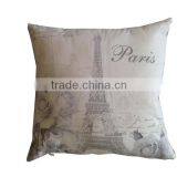 Customer Printing Fancy Paris Efel Tower Photo Printed Seat Covers Pad Covers Cushion Covers thumbnail-3