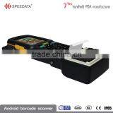 Android GSM Mobile Scanner Thermal Printer Included(Industrial PDA Mobile Handheld Device)