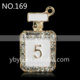 cheap alloy perfue bottle shape pendant for zipper and jewelry making-A