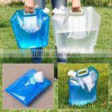 Portable Folding Water Bag / Outdoor Water Carrier Storage / Folding Water Bottle Water Bag thumbnail-1