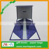 Smashbox Make Up School 2016 Cosmetics Boxes Fancy Paper Foldable Silver Foil Box thumbnail-3