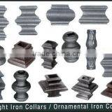 Ornamental Iron Stud, Wrought Iron Collar thumbnail-2