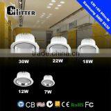 2014 Hot New Style LED Downlight COB 15W ( Thermal Conductivity: 2.6 , Brand COB1215 : CRI85 100lm/w) thumbnail-1