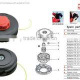 Grass Trimmer Head High Quality Trimmer Head Nylon Head Brush Cutter Nylon Head Trimmer Head thumbnail-6