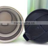 2016 Newly Design Premium 18/8 Stainless Steel Car Travel Mugs Coffee Mug With Screw Top & Bottom thumbnail-4