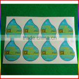 Double Sides Printing Silver Self-adhesive Label Sticker for Plastic Bottle thumbnail-2