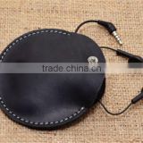 Boshiho Leather Mobile Phones Covers Shockproof Earphone Carrying Case