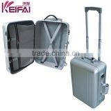 2016 Silver Color Cheap 28 Inch Trolley Suitcase With 4 Universal Wheels thumbnail-3