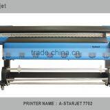 1.8M/7 Inch/5.9 Feet Eco Solvent Large Format Printer With DX7 Print Head Astarjet Printing