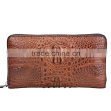 Luxury clutch bag for mens alligator leather wallets both phone and cared use