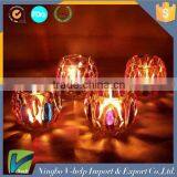 Stained Glass Creative Romantic Candlelight Dinner Candlestick/Candle Holders/girl's Gifts/Home Decoration/Hot