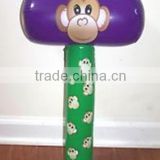 Fashion popular durable hot sale monkey inflatable hammer for kids