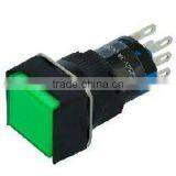 16mm Square Small Push Button Switch 2NO+2NC KD16-22F KD16-11F