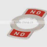 Aluminum Sheet Type Toggle Switch Name Plate