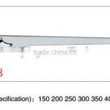 Chrome Slatwall Hanging Shelf Brackets thumbnail-4