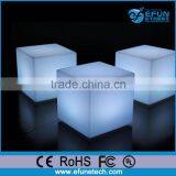 Rechargable Rgb Led Light Outdoor Cube, Led Ice Cube
