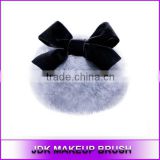 Good Looking Bow White Cosmetic Plush Powder Puff
