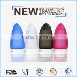2017 TSA Approved Best Travel Kit Silicone Travel Shampoo Bottles thumbnail-4