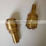 German Type Hose Barb Steel Needle Lock Coupler,garden Hose Brass Joint thumbnail-2