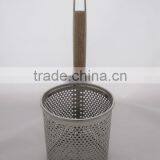 Stainless Steel Strainer With Wood Handle thumbnail-1