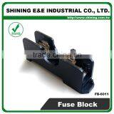 FB-6011 For 6x30mm Glass Fuse Rail Mounted 600V 1 Pole 15A Fuse Block thumbnail-3