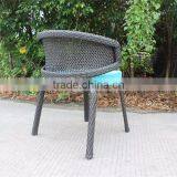 Synthetic Rattan Armless Chair thumbnail-2