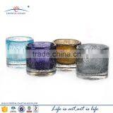 70*70*70mm Bubble Color Glass Antique Cheap Crystal Candle Holder thumbnail-1