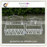 Durable S/3 Metal Garden Flower Wall Planters thumbnail-5