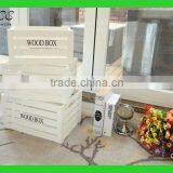 Small Wooden Box Home Decorative Storage Box thumbnail-3