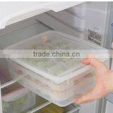 CY034 Household Article Fresh Dumpling Crisper Box Microwave Thawing Non Stick Food Tray Dumplings Preserving Box thumbnail-5